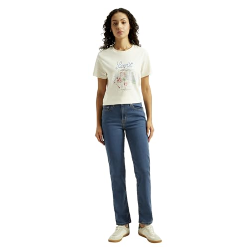 Image of Levi's Women's 724 Straight Fit High Rise Jeans