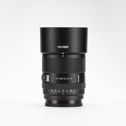 Image of VILTROX 85mm F2.0 EVO FE Full Frame Lens for Sony E, Auto Focus Medium Telephoto Prime Lens for Sony E-Mount Cameras A7IV ZV-E1 A7CII A7RV FX3 A7SIII A7CR A7III A7C A1 A7RIV FX6 A9 A9II A7RIII ZV-E10