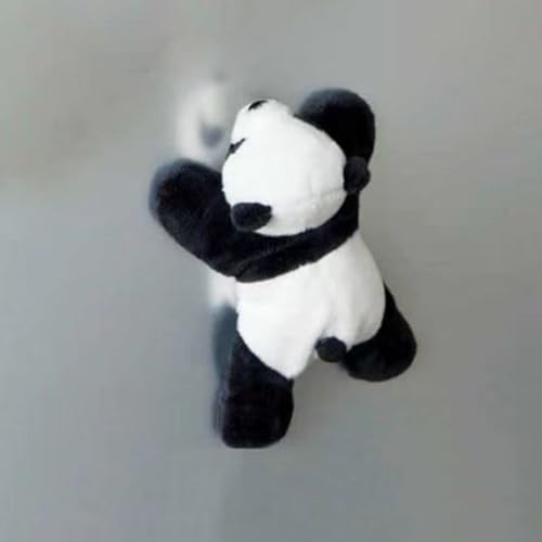 Imanes decorativos para refrigerador panda estilo chino miniatura 1