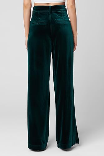 [BLANKNYC] Womens Women's Pleated Velvet Trouser3