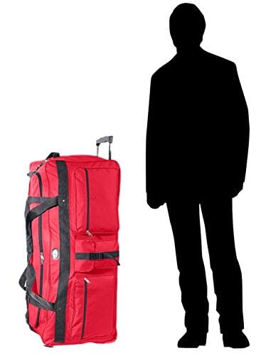 OVERSIZED Rolling Soft Trunk Duffel Bag 42