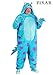 Disney & Pixar Monsters Inc Sulley Plus Size Adult Costume with Tail, Hood, & Hand Covers | Halloween Character Outfit 2X