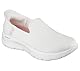 Skechers Damen Women’s Hands Free Slip-ins Go Walk Flex-Relish Sneaker, Cremeweiß, 39 EU Weit