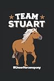 Team Stuart. #UnserHerzensPony: Dreck an den Schuhen, Sabber an der Jacke, Stroh im Haar: Notizbuch für Pferde Mamas und Pferdeliebhaber, 120 Seiten, ... Kariert, Geschenk für Reiterin und Reiter