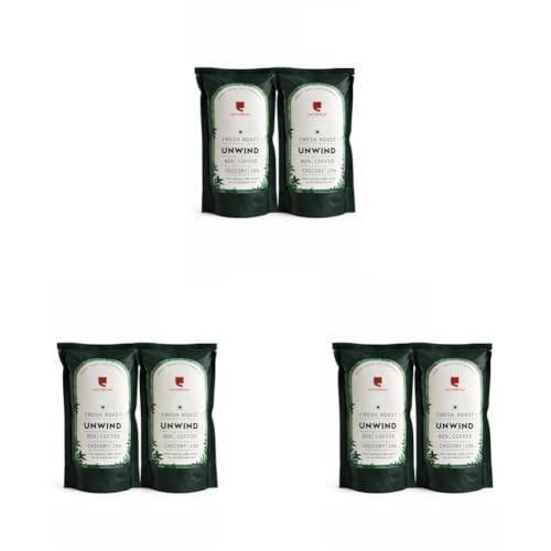 Image of Cafe Coffee Day Unwind 80% Coffee 20% Chicory-200Gm Each(Pack Of 6) Medium To Dark Roast South Indian Filter Coffee Bag Fresh From Chikmangalur Factory