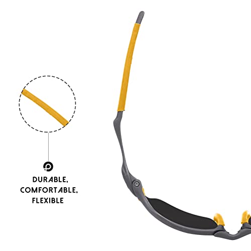 Image of Replacement Rubber Kits Nose Pieces & Earsocks for Oakley Romeo 2 - Yellow