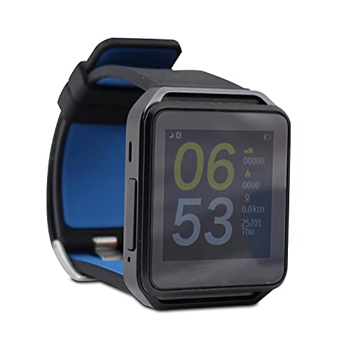 GHIA Smartwatch GAC-109. 1.54' Pulgadas, Bluetooth, Compatible con iOS y Android, Pulso Cardiaco, Notificaciones.