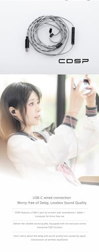 Image of Moondrop CDSP New Online Interactive DSP USB-C Earphone Upgrade Cable for Portable Wired HiFi Earphone
