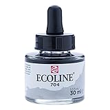 Ecoline Liquid Watercolour Bottle 30 ml Grey 704 (11257041)