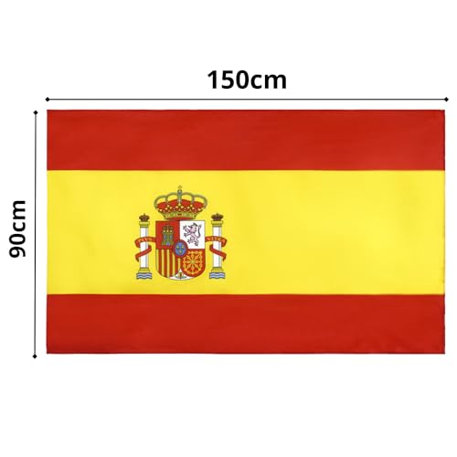 Raxint Large Spain Flag 2pcs - Image 2
