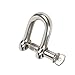 304 Stainless Steel M4Shackle, 5/32