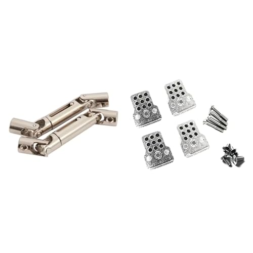Axe de transmission WPL 1/16 et supports amortisseurs pour sorties crawler RC en forêt