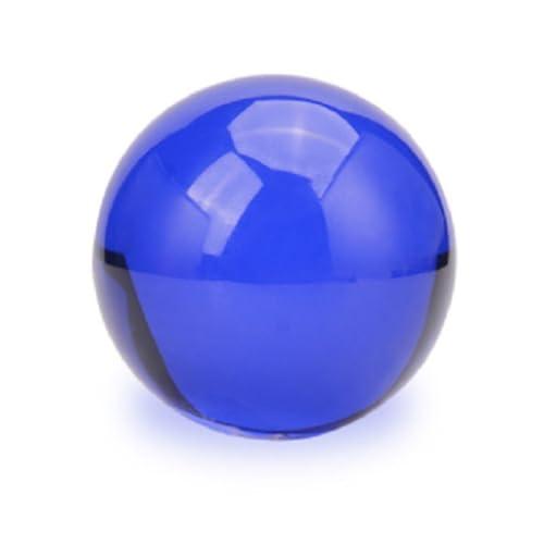 Lustre K9 bleu foncé, boule de verre en cristal, support de boule de cristal for sphère décorative for la maison, 1 pièces(80mm,No base)