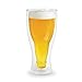 Genuine Fred Hopside Down Beer Glass, Standard
