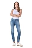 Hauteur de taille : Standard Le Temps des Cerises Jeans Pulp Slim Vigny 7/8ème Bleu Push up