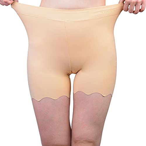Buankoxy Women Shapewear Slip Shorts Seamless No Slip Boyshort Mid Waist Tummy Control Shapewear Panties, 3 Pack