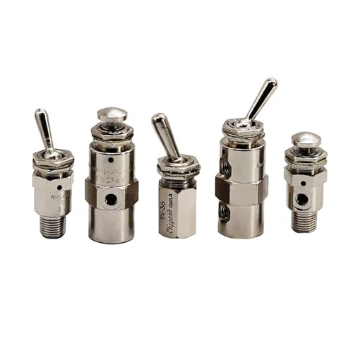Válvula de botón neumática TAC-4P para control manual de cilindros neumáticos 2