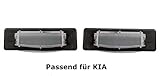E-Prüfzeichen vorhanden Premium LED Kennzeichenbeleuchtung Ceed GT ProCeed Tucson TL TLE Facelift ab BJ 2018 KB4