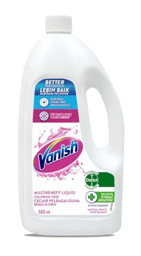 Image of Vanish Crystal White Fabric Stain Remover 500ml