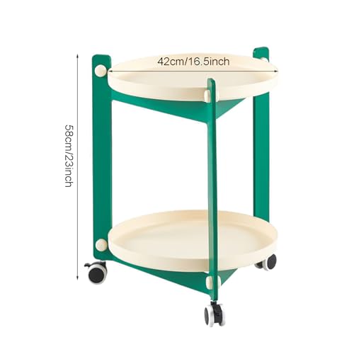 Table basse mobile de chambre pour ne plus jamais manquer de place à côté du lit - 3