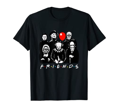 Divertida camiseta de disfraz de Halloween de terror amante de la película Camiseta