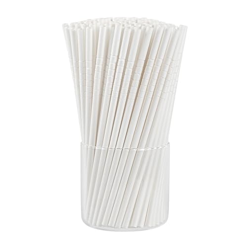 100 Pitillos de Papel Flexibles de 7.75 Pulgadas miniatura 2
