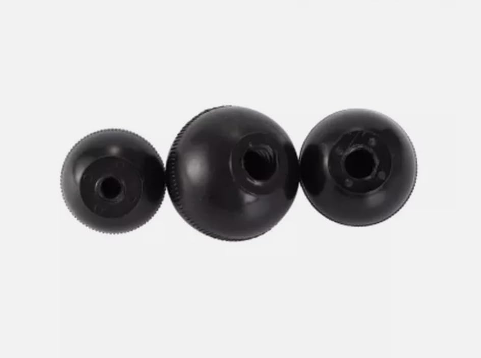 2pcs Milling Machine Part Plastic Ball Knobs Machine Handles M10 For Bridgeport