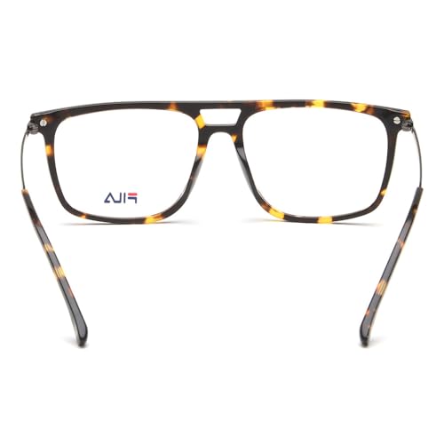 Image of FILA Eyewear| Square | Men | Medium | Shiny Brown Demi Acetate Frame