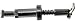 Paasche Needle Valve Assembly For VL Series Airbrushes