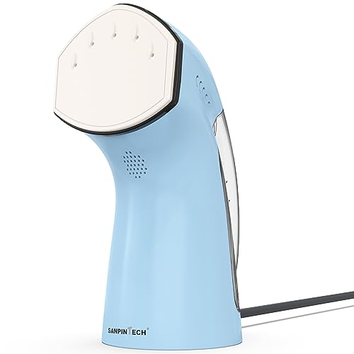 Ferro da Stiro Verticale, Sanpintech Stiratrice Verticale 1000W Con Stiratura a Secco/Stiro a Vapore...
