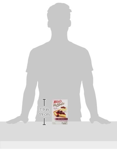 Jell-O No Bake Cherry Cheesecake Dessert Kit (17.8 oz Boxes, Pack of 6)