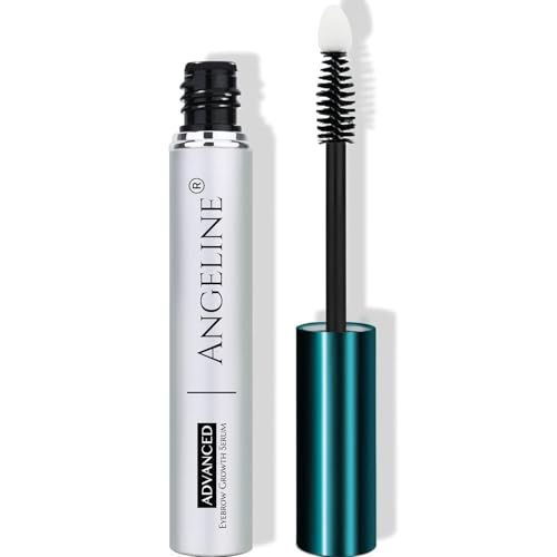 Augenbrauenserum ohne Hormone Eyebrow Serum: 5ML Natürliches, Hormonfreies Augenbrauenserum für Längere, Vollere Wimpern und Augenbrauen, Schnelleres Augenbrauenwachstum Vegan