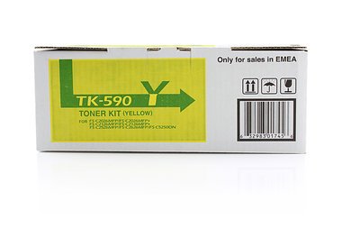 Toner yellow Kyocera ECOSYS M 6000 original TK-590 Y de 5000 pages