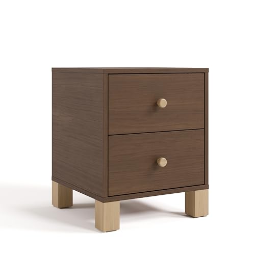 Storkcraft California 2 Drawer Nightstand for Kids Bedroom (Hazel...