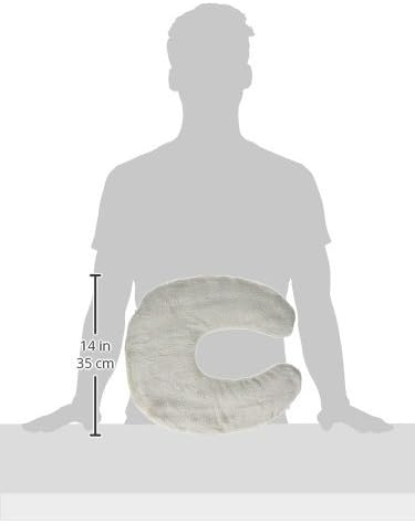 Miniatura 6 de DMI Relax-a-Bac - Envoltura para el cuello totalmente natural, terapia de frío y calor para microondas, almohadilla térmica húmeda y compresa fría