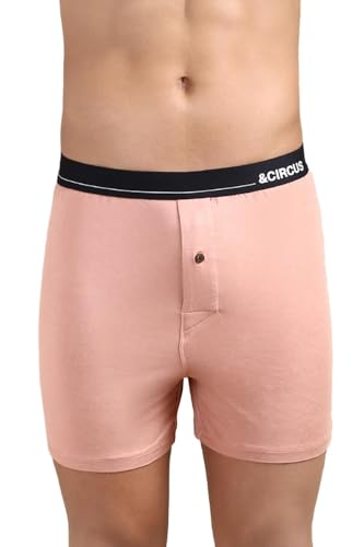 Image of &Circus Men's Puresoft Beechwood Modal Boxers | Ultra Soft Elastane Stretch Mens Breathable Boxer Innerwear Men