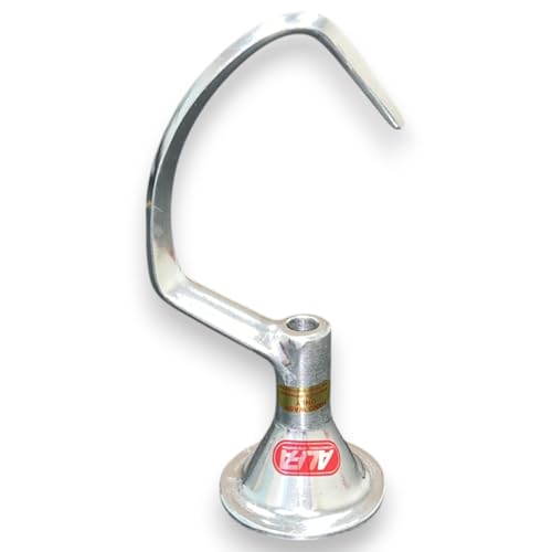 ALFA 12D 12-Quart Replacement Dough Hook for Commercial Mixers | Replaces Hobart 275930 Dough Hook for Model A120 Mixers