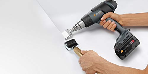 Steinel Akku-Heißluftpistole MobileHeat MH5, für Metabo CAS 18 V Akku, kabelloses Profi-Heißluftgebläse, 4 Sek. Aufheizzeit, 50-500 °C, 300 l/min (ohne Akku)