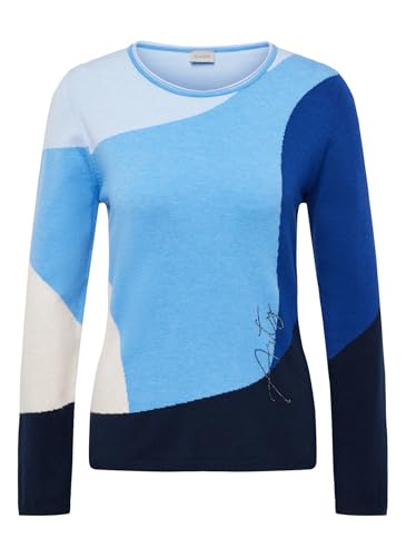 Rabe Pullover Gemustert - Rundhals, Langarm