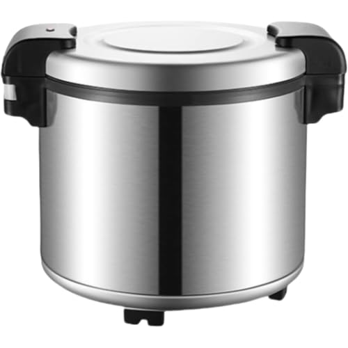 家庭用炊飯器、電気断熱バレル、大容量、一定温度、多機能、ノンスティックポット、自動調理、調理/蒸し/健康食品=、ホテル、レストラン、レストラン、商業に適しています (ステンレススチール)