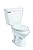 Mansfield Plumbing 382.387.WHT Summit EL 1.28 Toilet, White