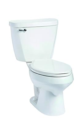Mansfield Plumbing 382.387.WHT Summit EL 1.28 Toilet, White