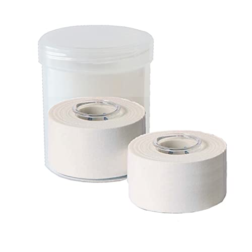 Boîte à rouleaux avec 2 Leukotape et couvercle à visser