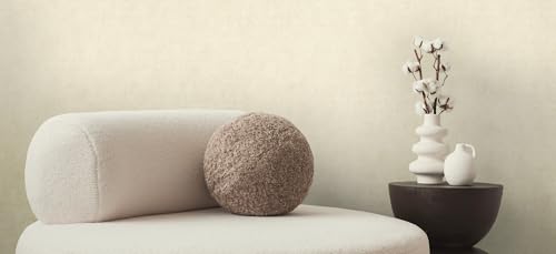 A.S. Création History of Art 2 Vliestapete Struktur 10,05 m x 0,53 m - Beige, Creme, Metallic - Tapete Putzoptik für Wohnzimmer Schlafzimmer - 790513