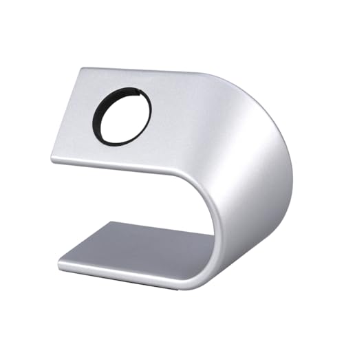 Base de carga para reloj de hombre DOITOOL con soporte de color plateado estable