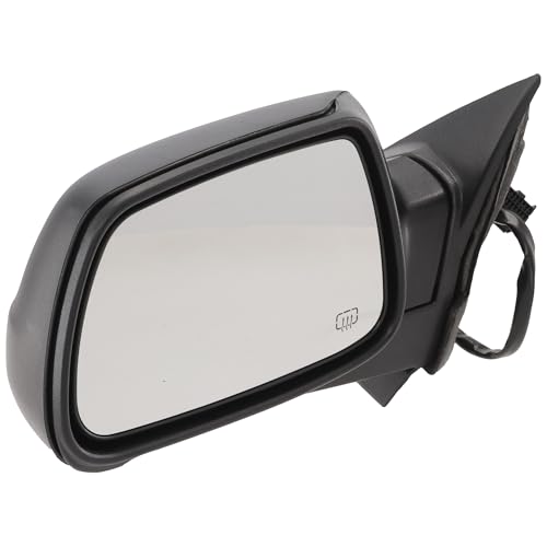 JC Whitney Driver Side Power Heated Mirror for Jeep Grand Cherokee 2005-2010 Without Memory Textured JJP31EL