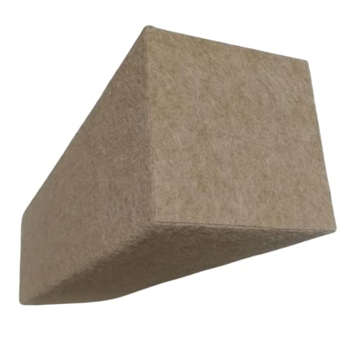 Arranhador para Gatos de Canto Sofá - Carpete 15cm x 50cm Cor:Bege Castor