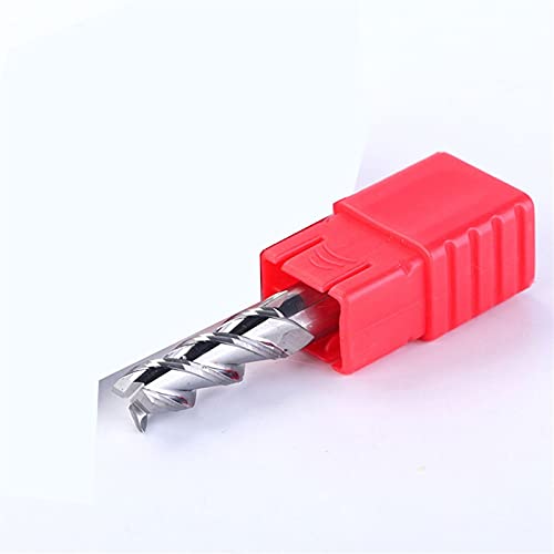 qinggw Endmill en Bois de cuivre en Aluminium de 3 mm HRC55 3 Flûte CNC Outils de fraisage en Acier Tungstène Moulin d'extrémité (Couleur : 3X4DX50L-3F, Taille : 1PCS) Cover