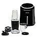 Mellerware - Pack | Batidora de vaso Smooth! + Freidora de aire Crunchy! | BATIDORA: Extractor nutrientes 1000W, Accesorios, Blender Smoothies | AIRFRYER: 1.4L compacta 1230W, Menu, 80-200ºC | Negro