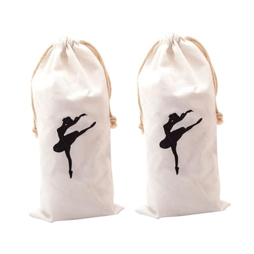 Pochette à chaussures de ballet Zerodeko sac cordon rangement danse classique